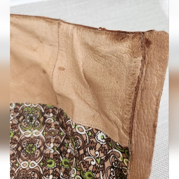 Sperry top sider sable size 7 M tan leather knee high riding boots waterproof - Picture 13 of 16